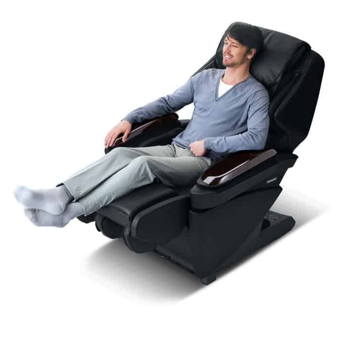 Massagestol Panasonic EP-MA70 HotStone modell fotpall