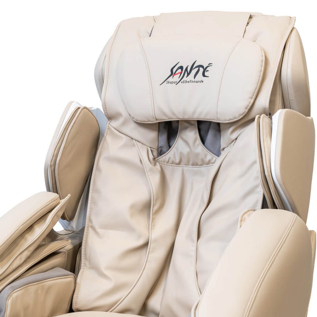 Massagestol Santé Hoshi 3D crème rygg
