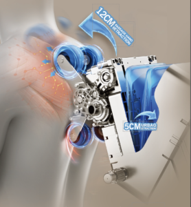 Massagestol Santé Tanoshi 4D-robot